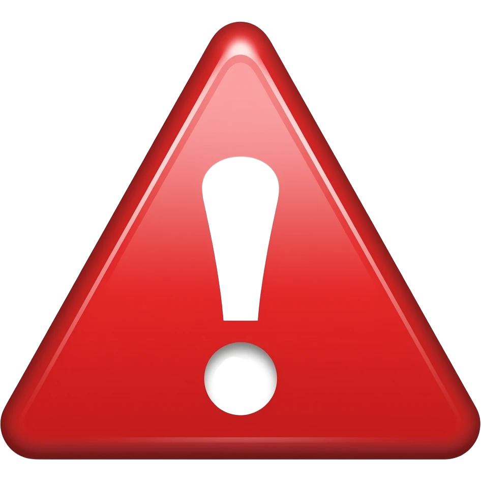 Notic emojis: -Professional safety icon style, no cartoon, no cute style emoji