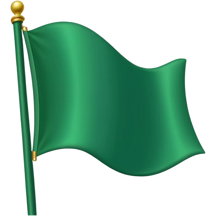Green flag emoji