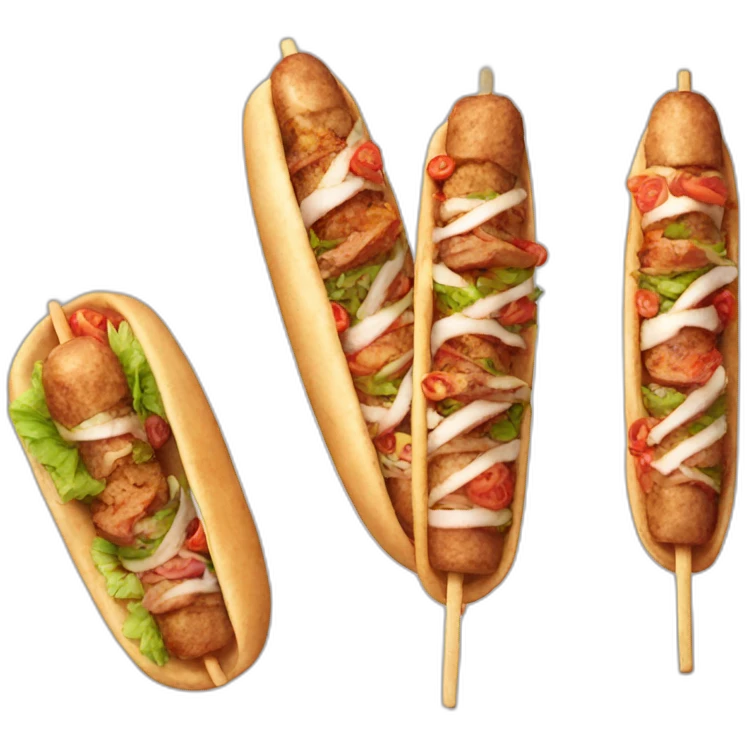 kebab surfing emoji