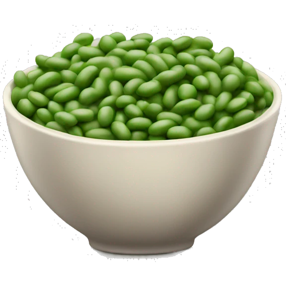 bowl of beans emoji