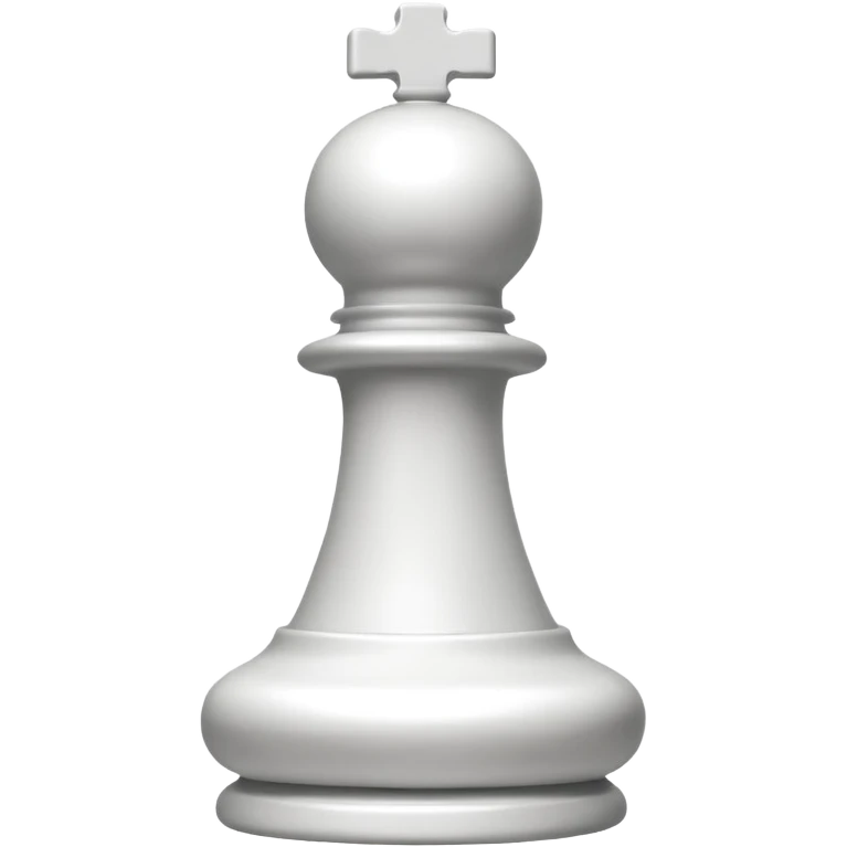 white chess piece emoji