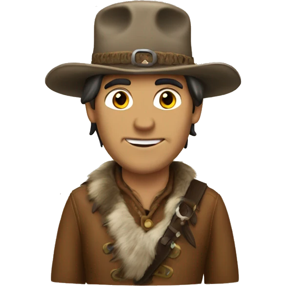 Davy Crockett emoji