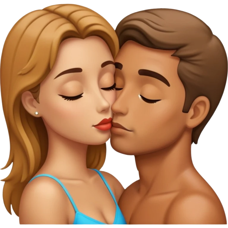 Amoureux qui s’embrasse  emoji