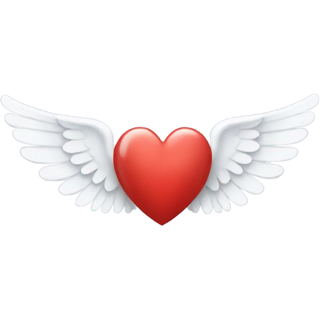 heart with angel wings emoji