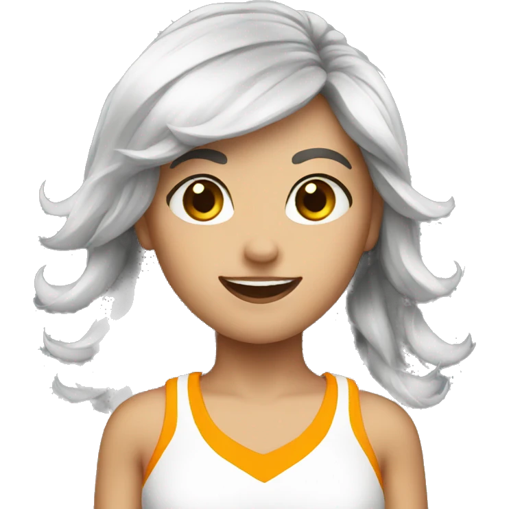 Cheerleader  emoji