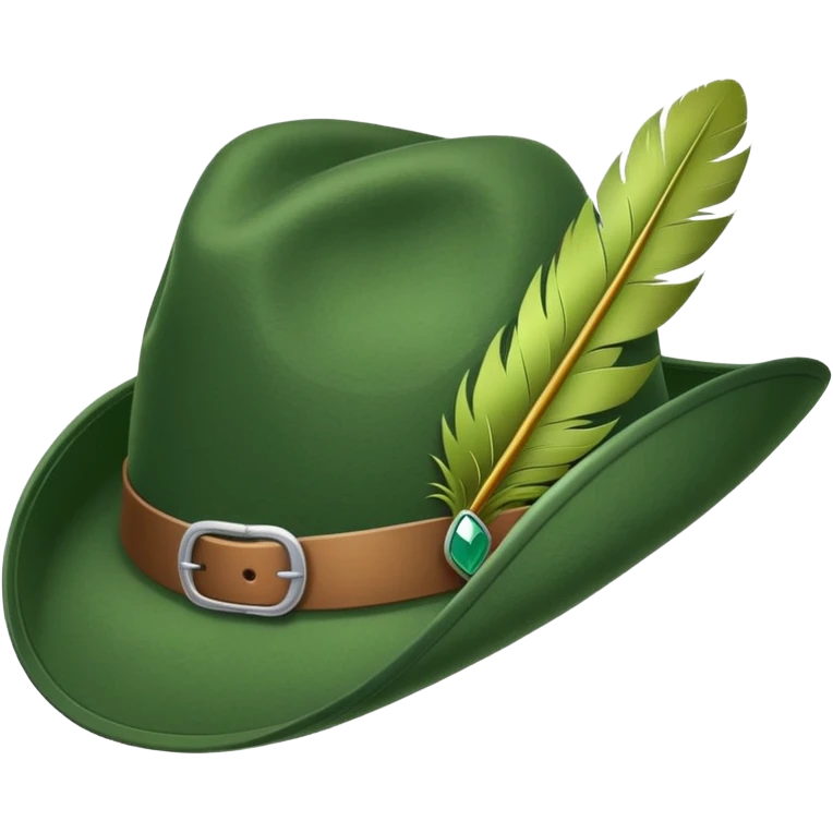 tyrolean hat emoji