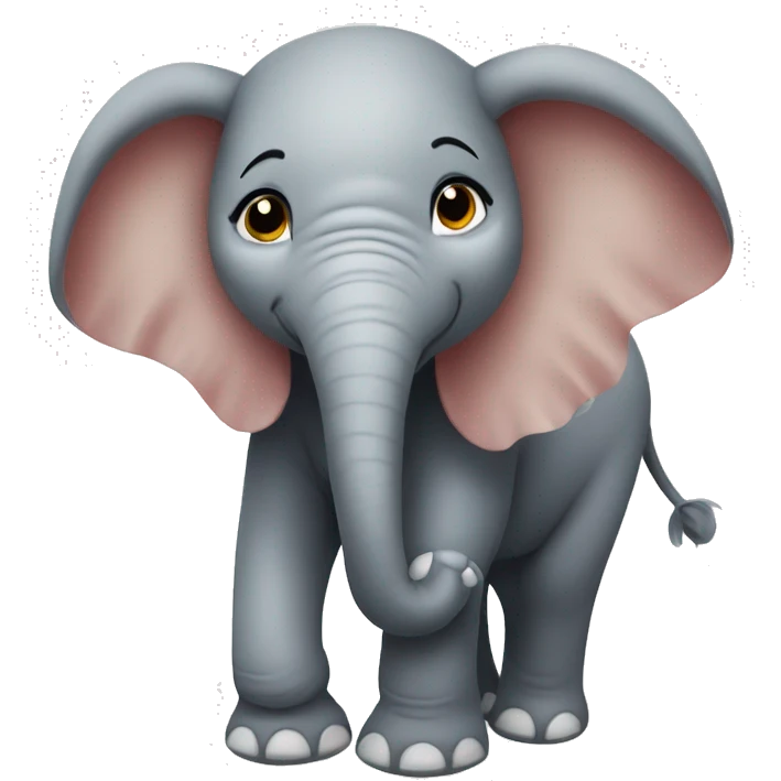 Hapy elefant emoji
