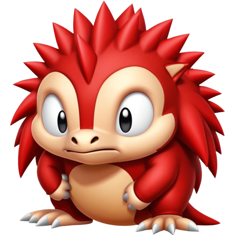 Knuckles the echidna  emoji