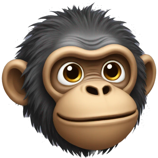 cute ape emoji