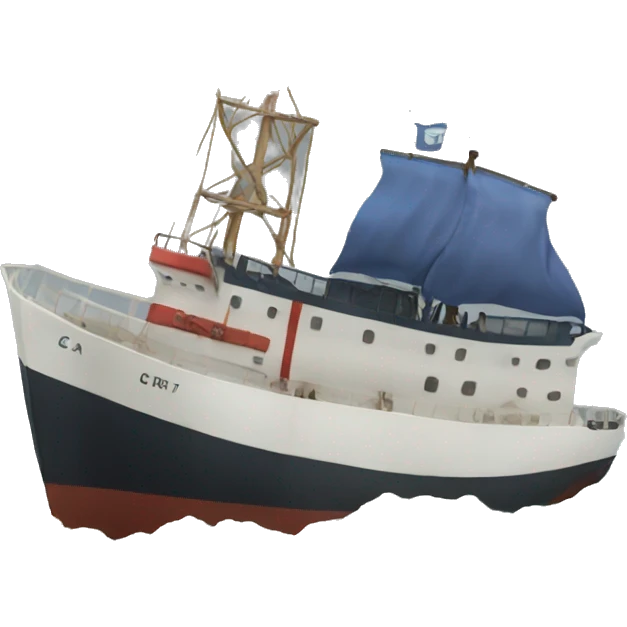 ship and flood emoji