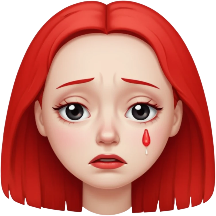 crying woman emoji
