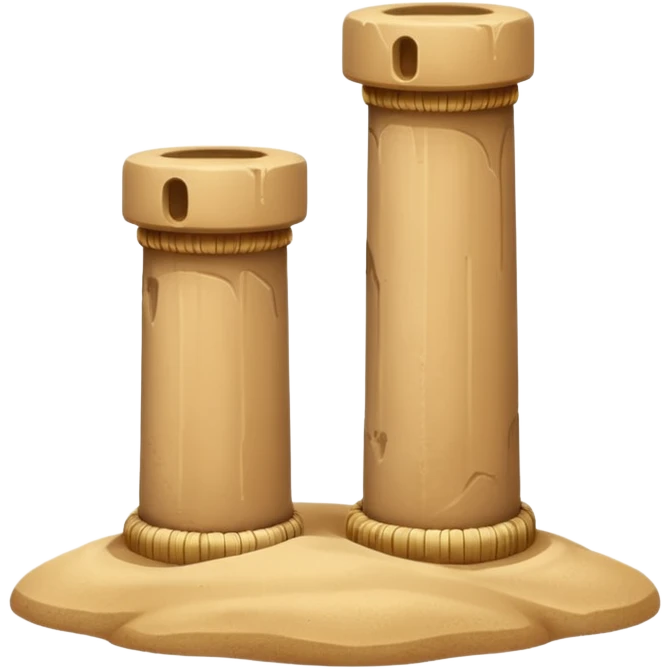 natural Sand Pillars emoji