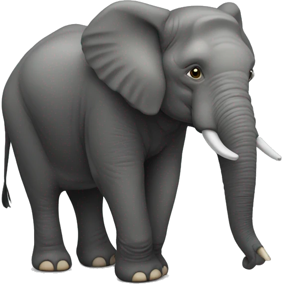 éléphant avec la tête de mbapé emoji