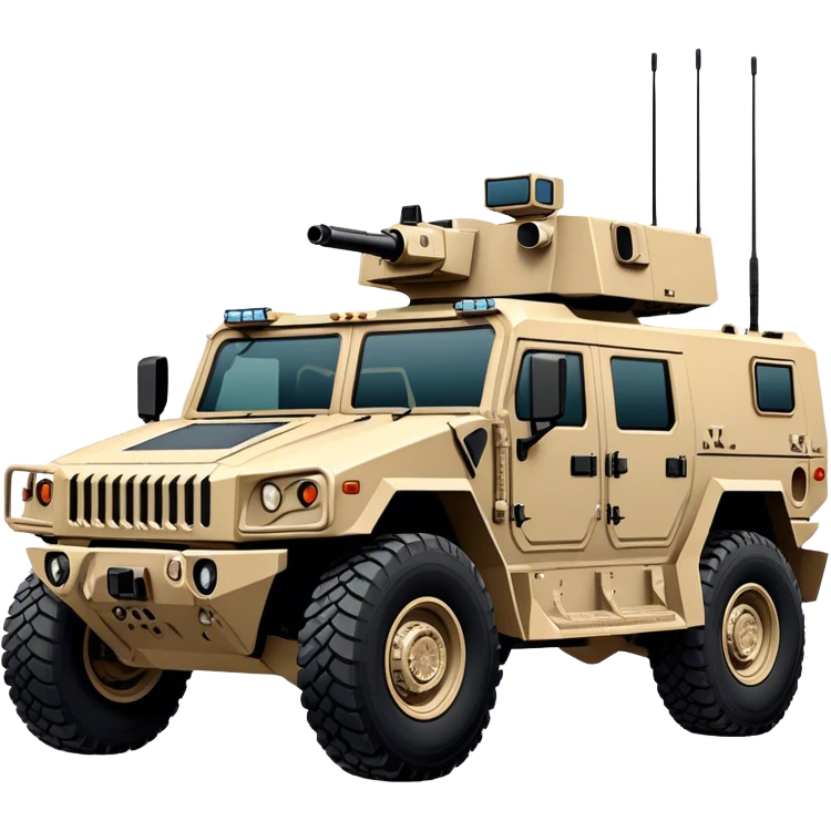 Joint Light Tactical Vehicle (JLTV) - Oshkosh (sand colour) emoji