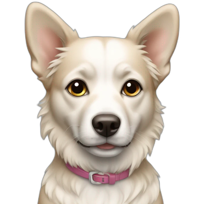 Female dog emoji