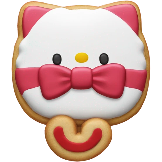 Hello kitty galleta navidad  emoji
