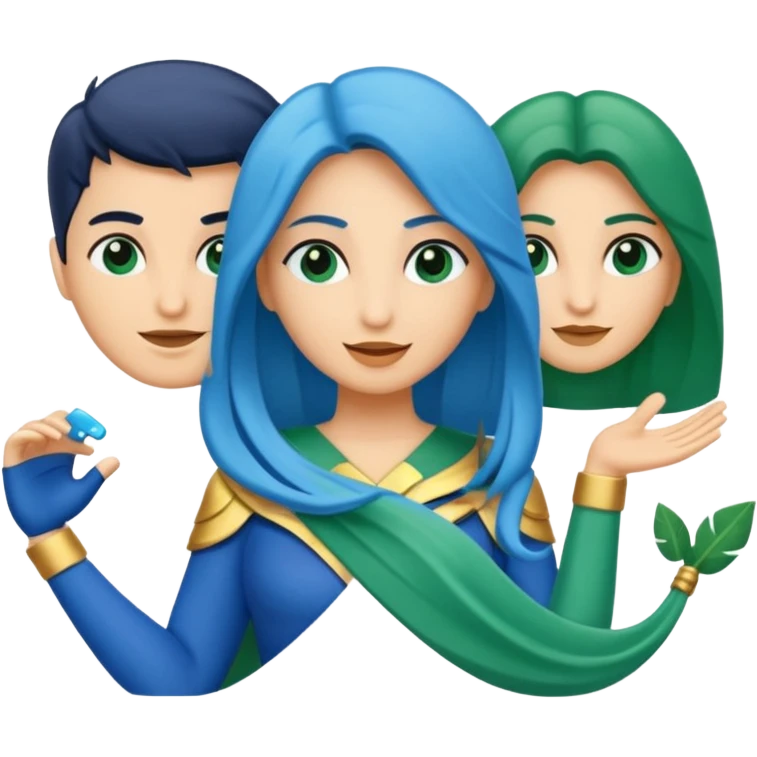 araras azuis no estilo das araras azuis blue e jade do filme rio emoji