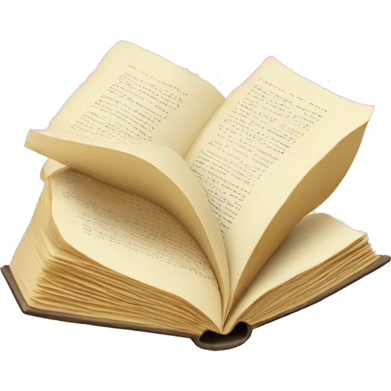 book turning pages emoji
