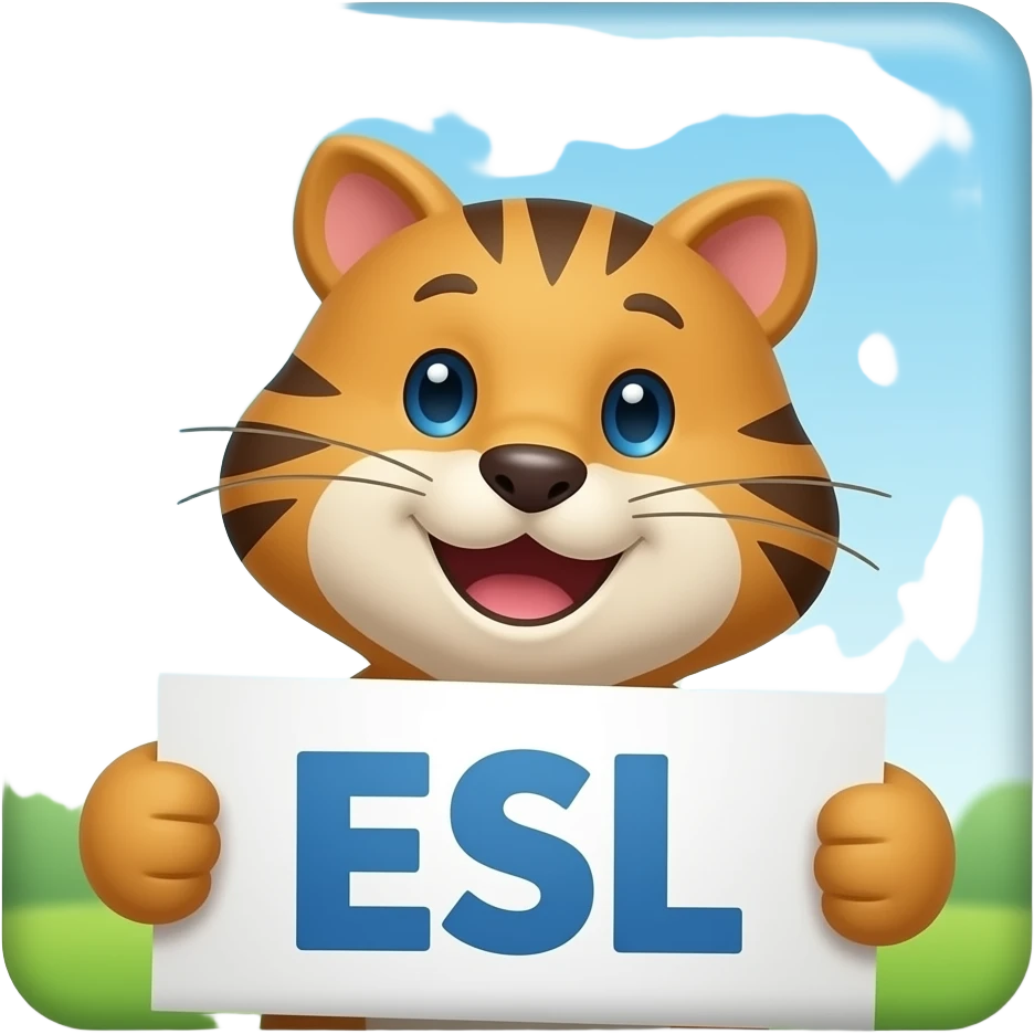 ESL flashcards for kids emoji