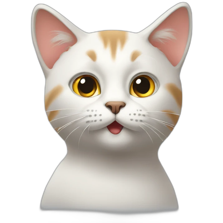 cat thinking emoji
