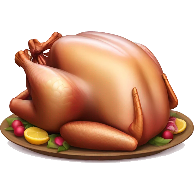 Pink-roasted-turkey  emoji