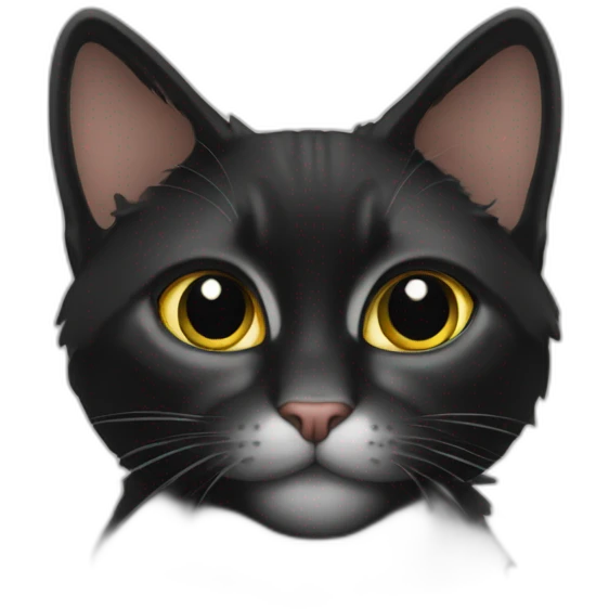 La chatte noire emoji