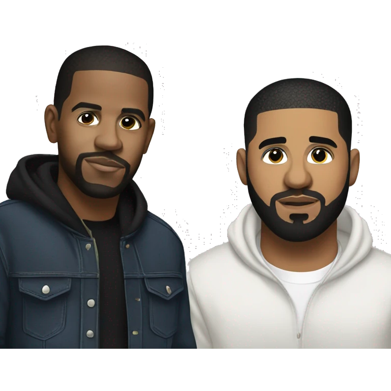 kendrick lamar and drake emoji