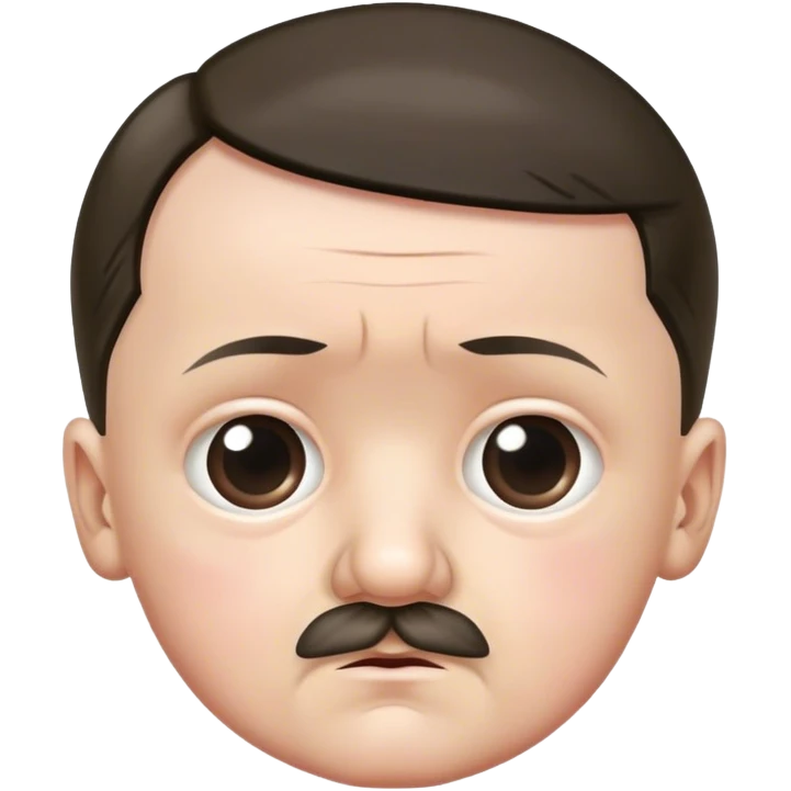 Adolf Hitler foetus cute emoji