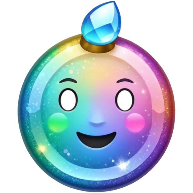 glitter shine emoji