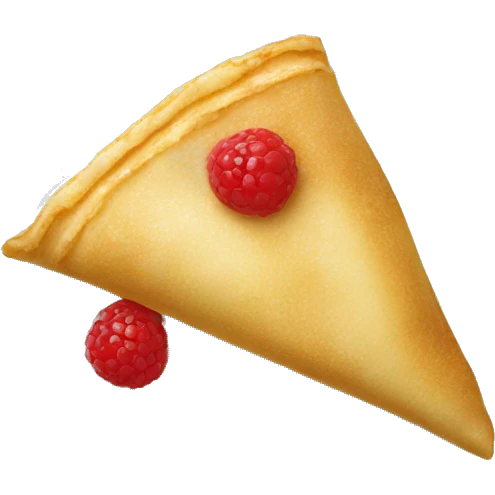 Sugar crêpe emoji