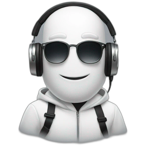 DJ marshmallow  emoji