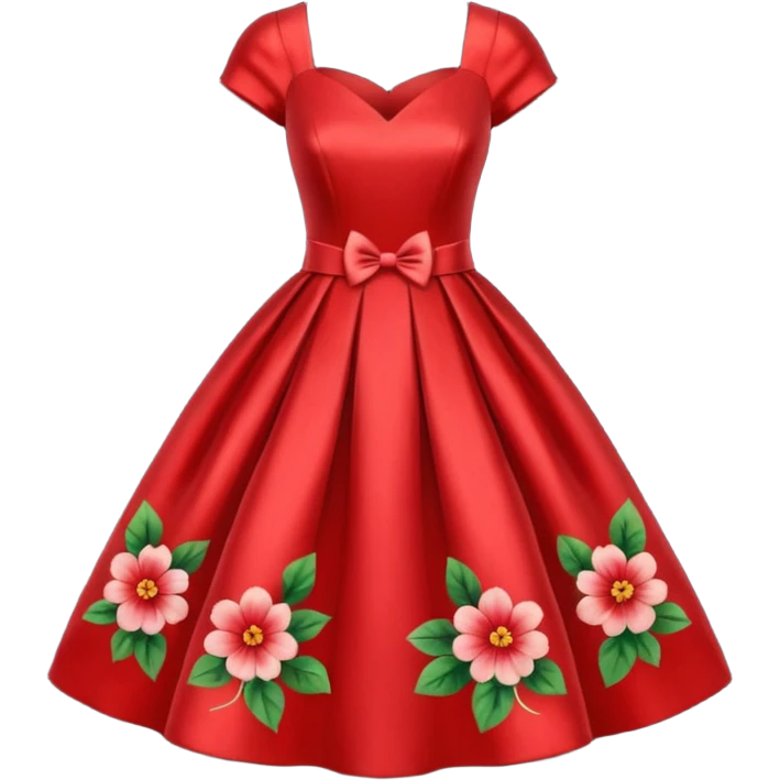 red rose dress no body emoji