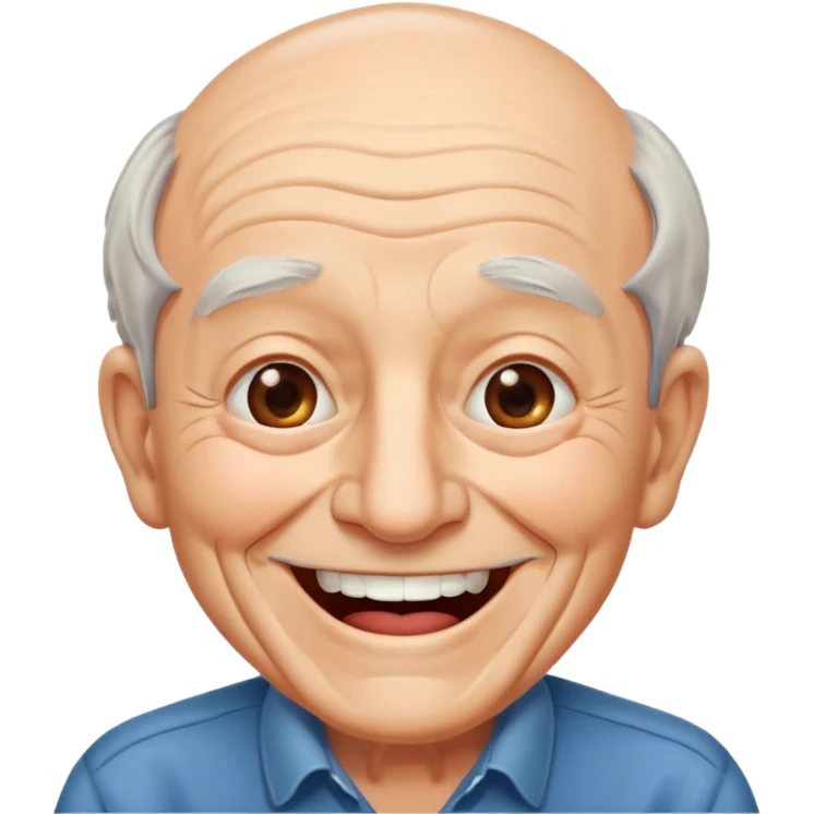 Ένας αστείος παππούς που ξεκαρδιζετε στο γελιο 🤣 emoji
