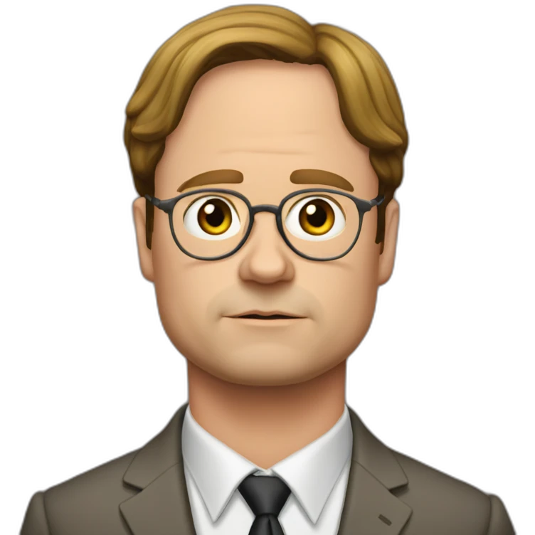 dwight schrute emoji
