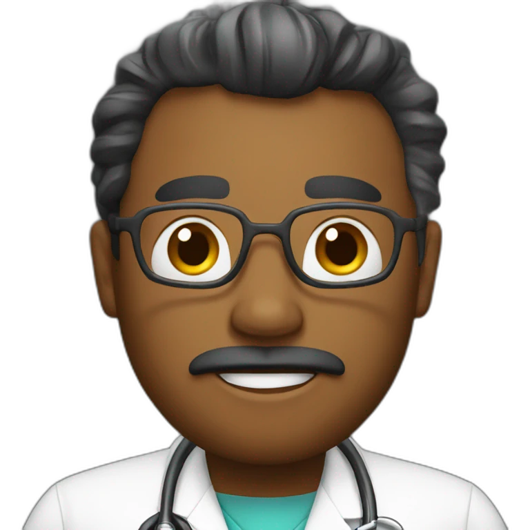 Crazy doctor emoji