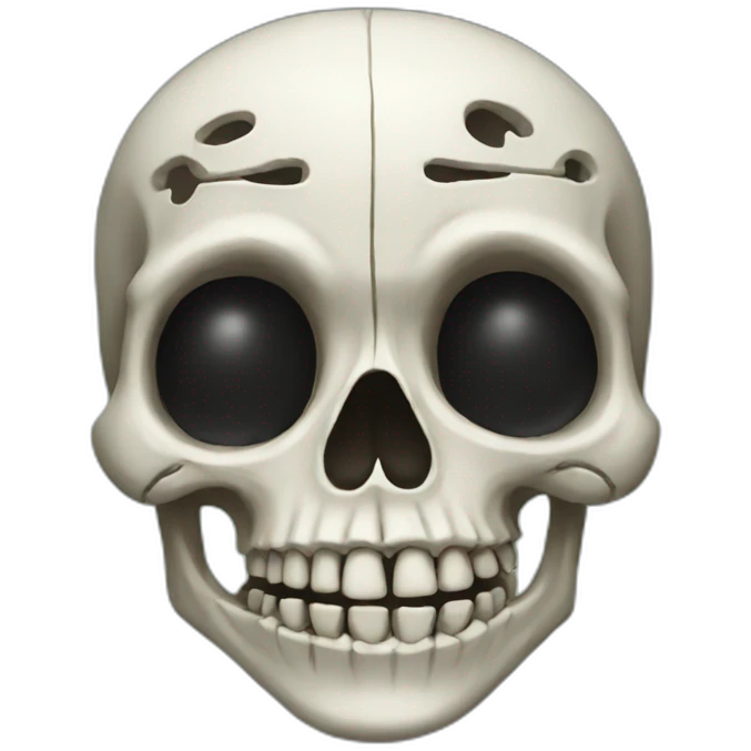 skeleton halloween emoji