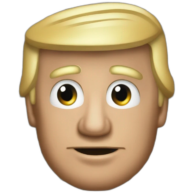 Trump sur le mur du mexique emoji