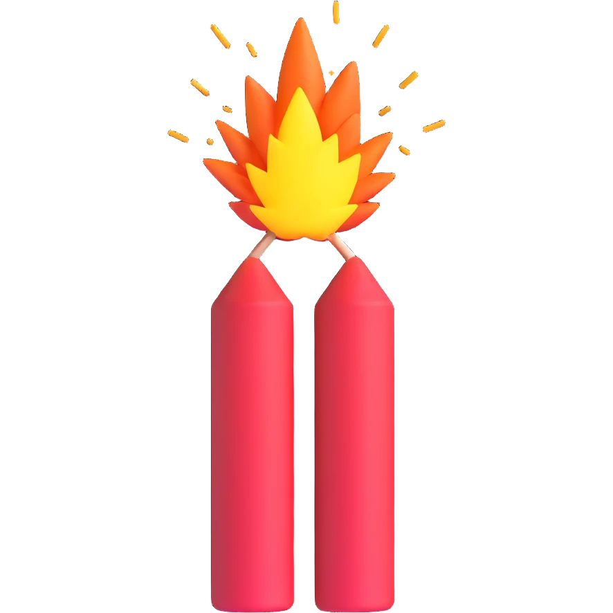 firecracker emoji