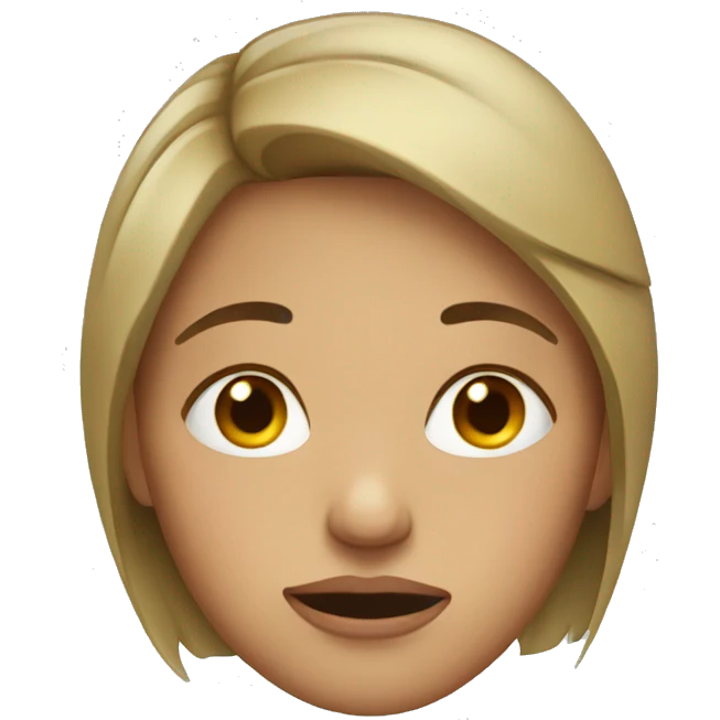 woman with tears emoji