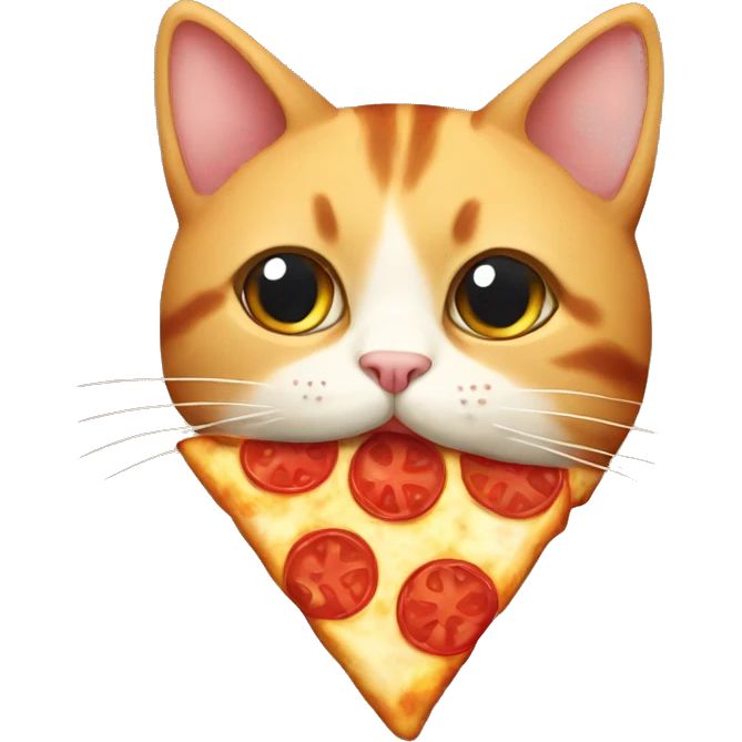 Pizza cat emoji