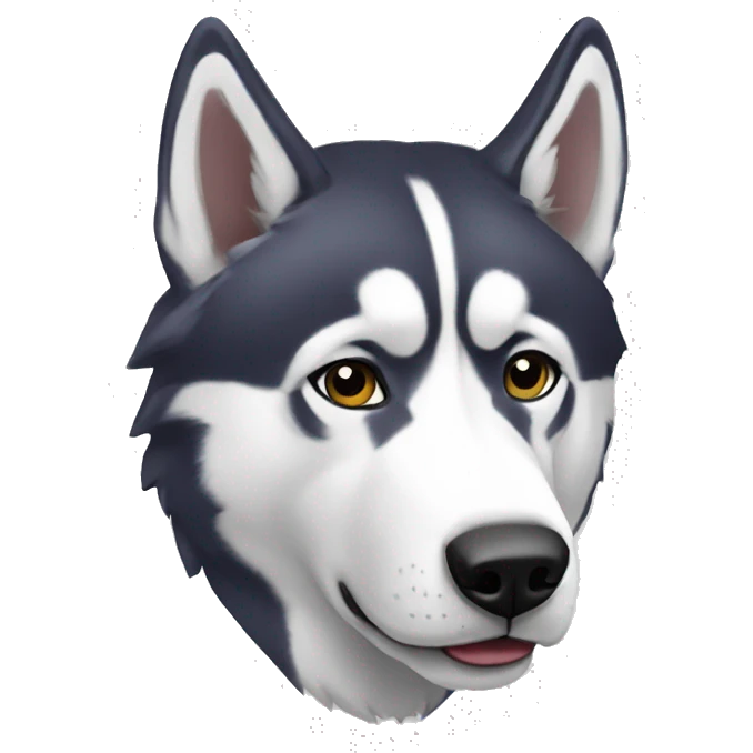 17. Husky Sibérien emoji