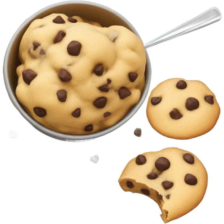 Cookie dough  emoji