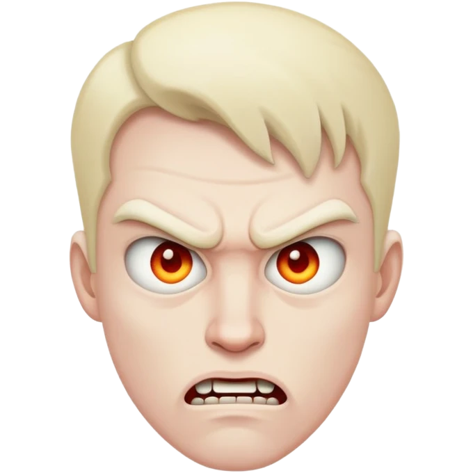 mad face emoji