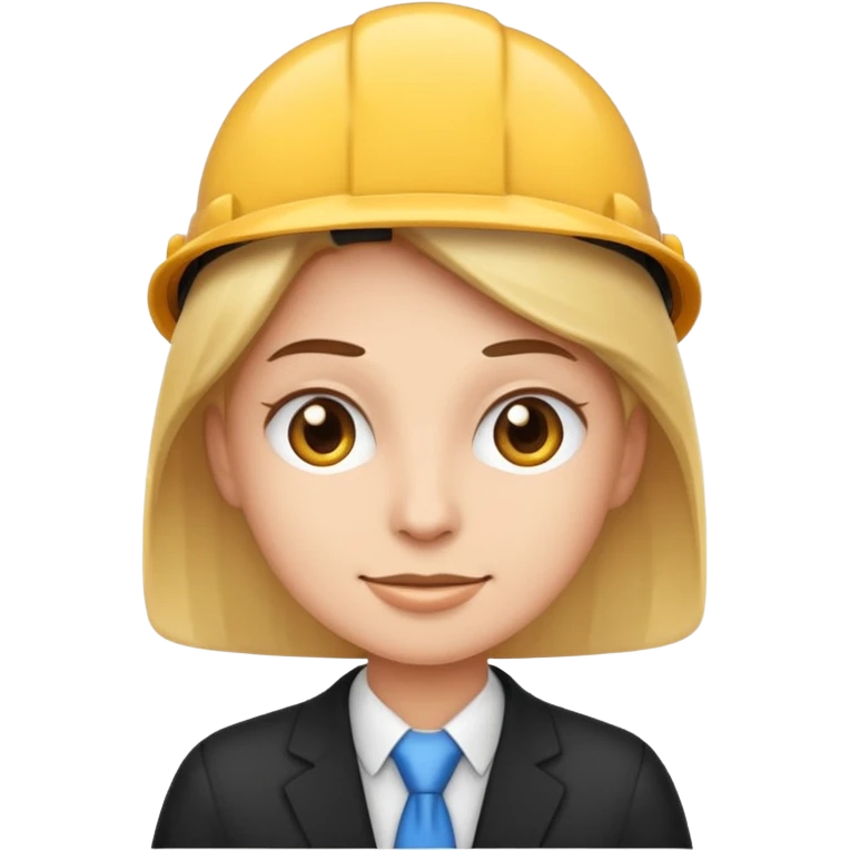 avatar of a project manager, organized and confident, emoji style emoji