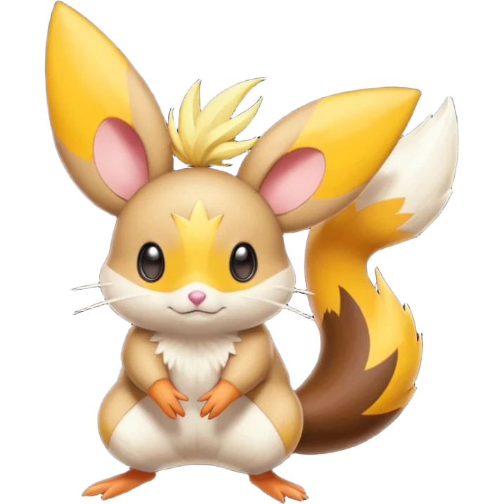 Dedenne-Victini-Emolga-fusion emoji