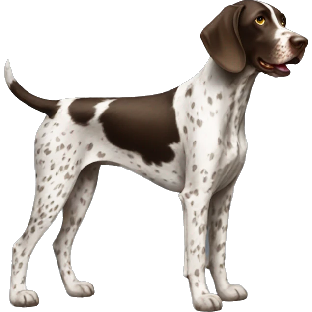 German pointer  emoji