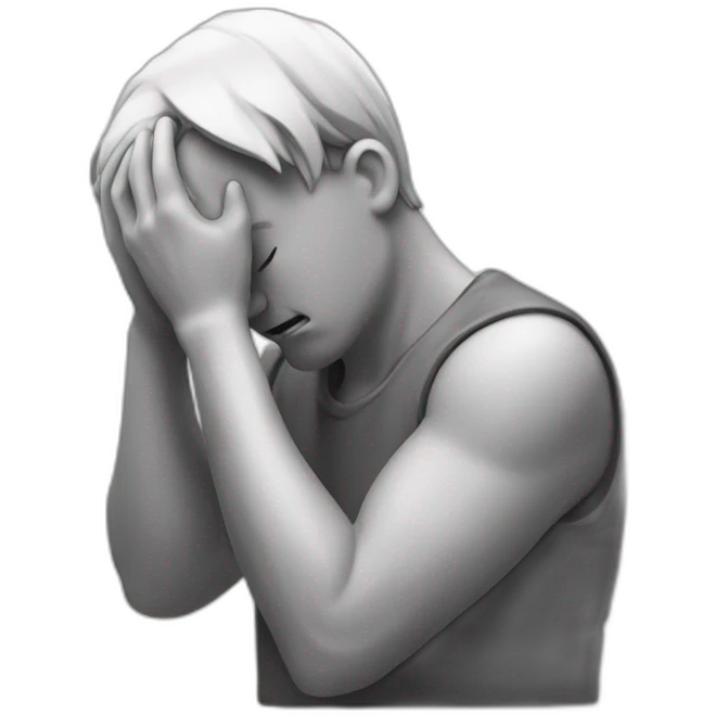 facepalm when production environment is down emoji
