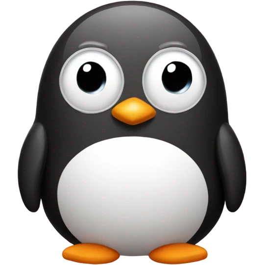 pink pingouin emoji