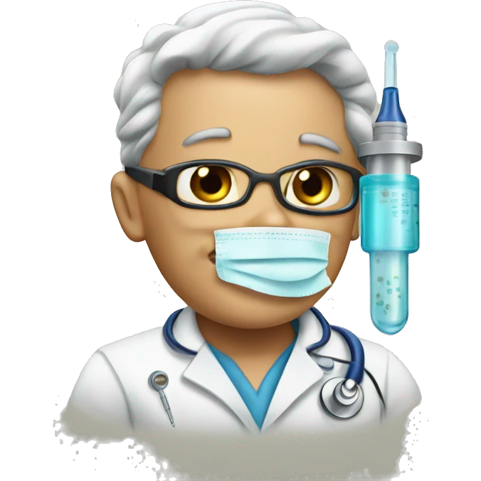 Dr vaccine injection emoji