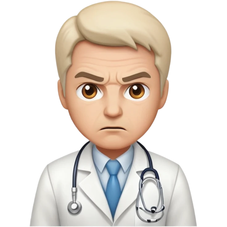 angry doctor emoji